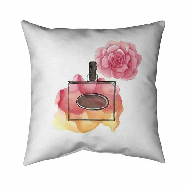 Begin Home Decor 26 x 26 in. Sweet Fragrance-Double Sided Print Indoor Pillow 5541-2626-FA39